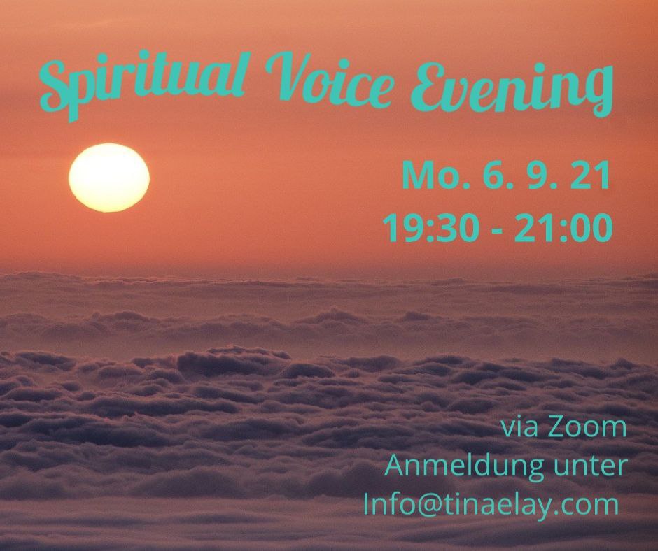 Spiritual Voice Evening 2021-09-06