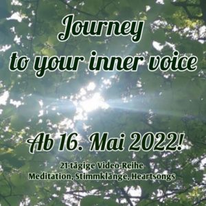 21-tägige Video-Reihe Journey to your inner voice