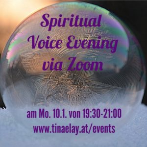 Spiritual Voice Evening by Tina Elay