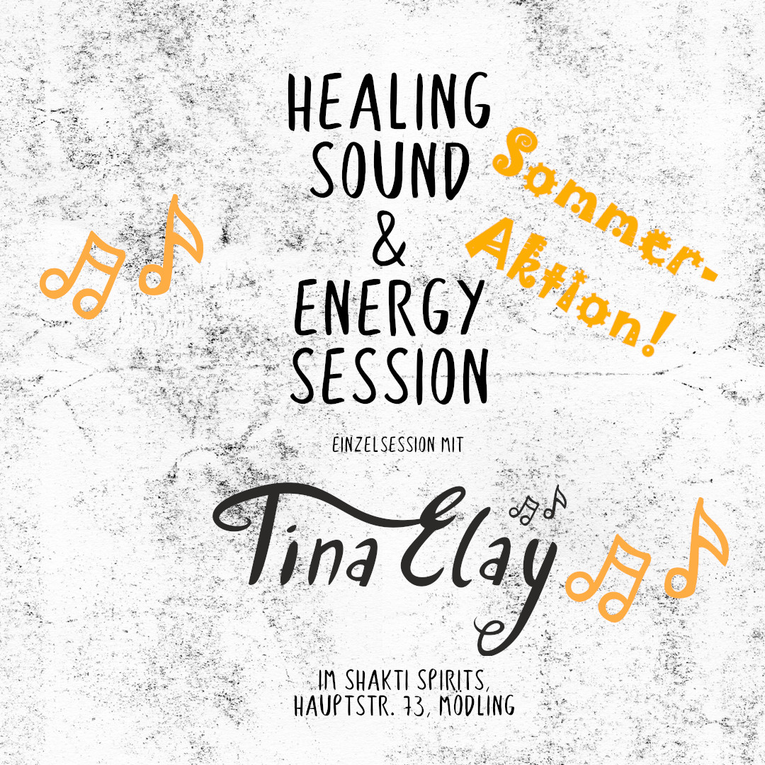 Healing sound and energy session mit Tina Elay