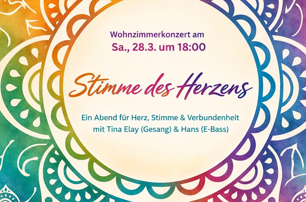 Stimme des Herzens – Chanting Circle mit Tina Elay und Hans
