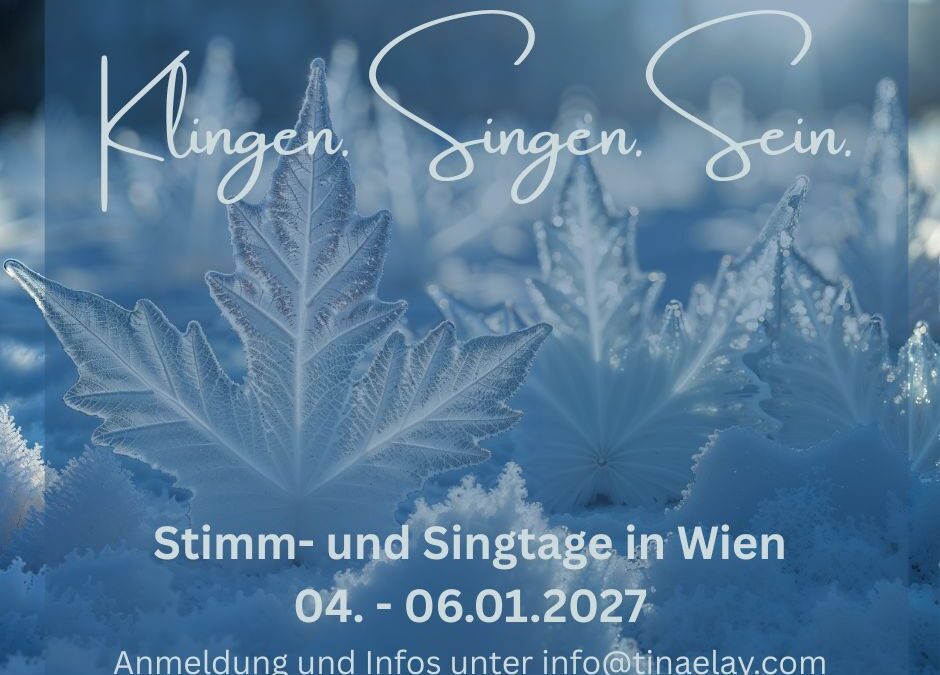Singen. Klingen. Sein. – Wien 2027